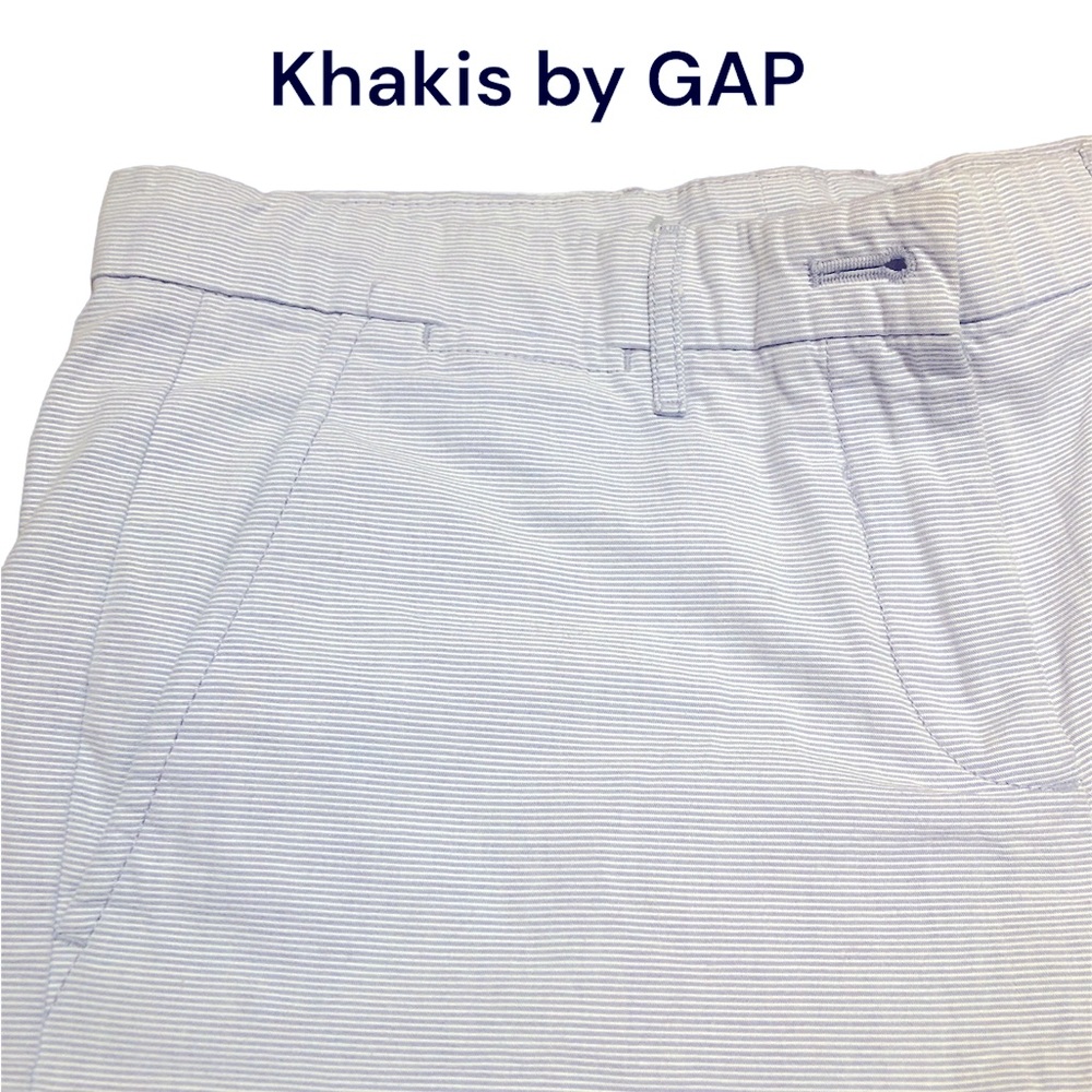 GAP broken in khakis